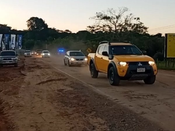 Habilitan el paso para vehículos en el kilómetro 88 de la ruta PY02