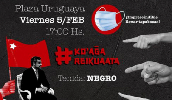 Ko’ãga reikuaata: Harán manifestación para que Marito de una vez se entere del hartazgo en su contra - Noticiero Paraguay