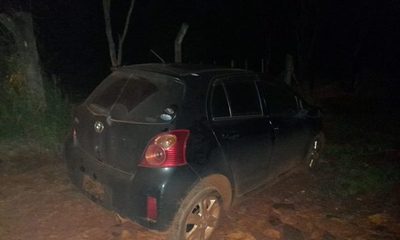 Hallan vehículo robado