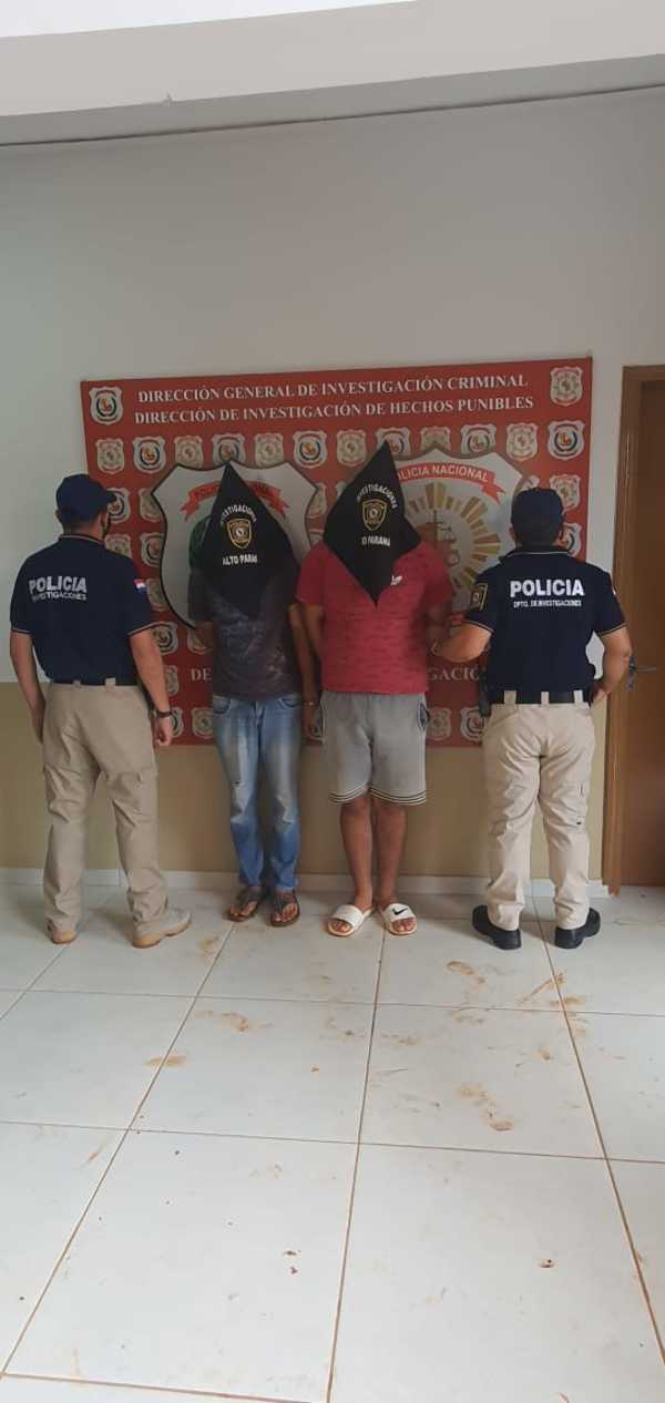 Detienen a presuntos motochorros durante un aparatoso allanamiento