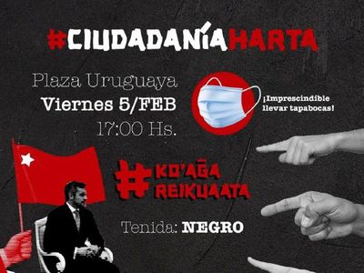 "Ko'aga reikuaata", la manifestación en repudio a Marito