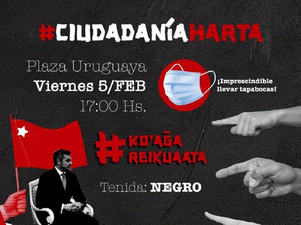 "Ko'aga reikuaata", la manifestación en repudio a Marito
