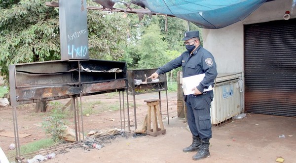 Un vendedor de asaditos disparó a su cliente ebrio por manosear a su pareja