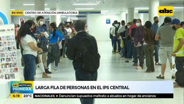 Asegurados exigen que se agilice el agendamiento de consultas en IPS - Nacionales - ABC Color
