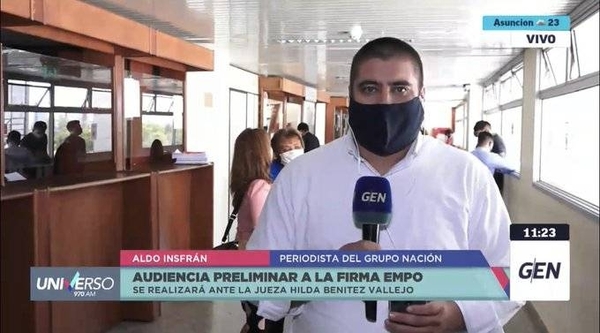 HOY / Audiencia preliminar para dos directivos de la firma Empo, se realizará ante la jueza Hilda Benitez Vallejo