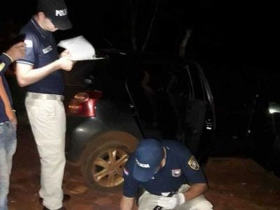 Auto denunciado como robado es recuperado en la vía pública en CDE