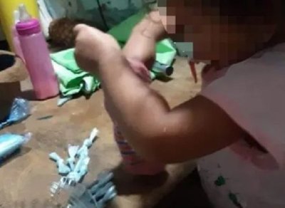 Usaba a su bebé para envolver crack | Noticias Paraguay
