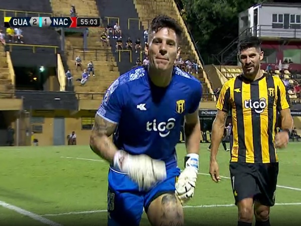 Gaspar Servio y un gol con dedicatoria especial