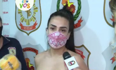 Cynthia Burgos pareja de "Papo" Morales fue beneficiada con arresto domiciliario y abandona el penal del Buen Pastor