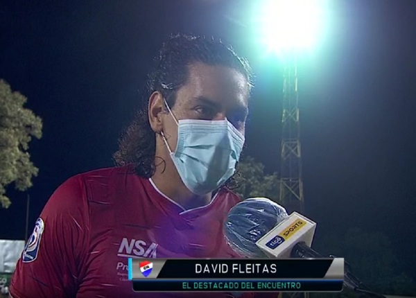 David Fleitas pondera la intensidad del partido