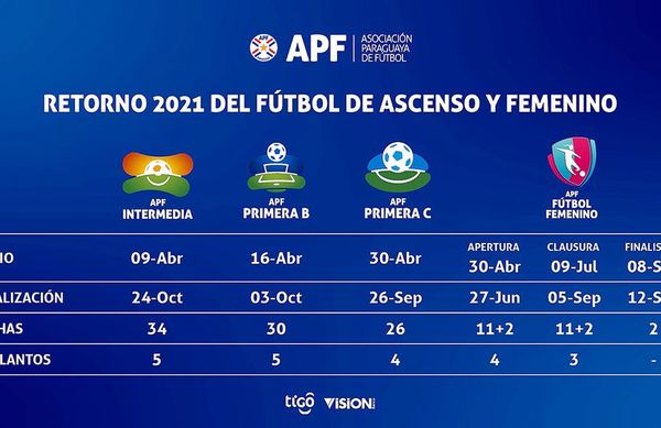 En abril comenzará a rodar la redonda en el Ascenso - Fútbol - ABC Color
