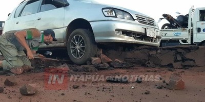 POZOS EN RUTA DIFICULTAN TRÁNSITO EN EL TRAMO KIMEX – KRESSBURGO