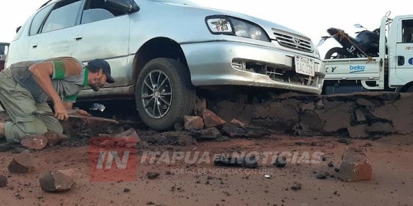 POZOS EN RUTA DIFICULTAN TRÁNSITO EN EL TRAMO KIMEX – KRESSBURGO