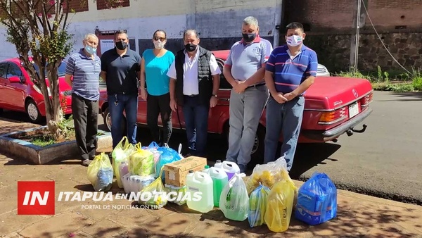DONAN VÍVERES AL HOGAR DE ANCIANOS SANTA MARÍA DE ENCARNACIÓN