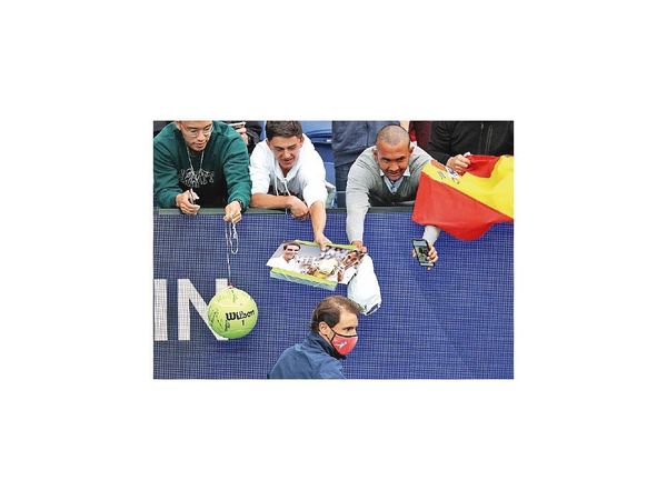 Tenis: Nadal admite molestias