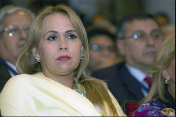 Exsenadora Blanca Fonseca en plena campaña por la intendencia de Luque