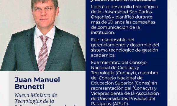 Brunetti es nuevo titular de MITIC