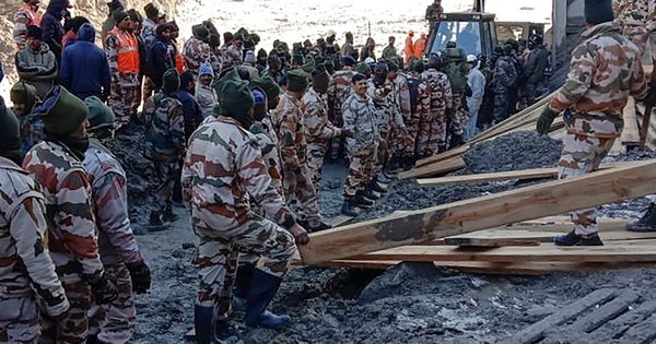 La Nación / Al menos 14 muertos y 170 desaparecidos en India por rotura de glaciar en el Himalaya