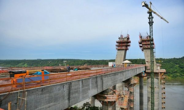 Puente de la Integración Paraguay- Brasil alcanza el 55% de avance – Diario TNPRESS