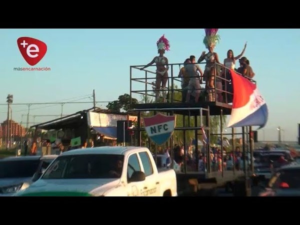 CARNAVAL CALLEJERO, TODA UNA SENSACIÓN EN ENCARNACIÓN