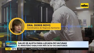 Salud se alista para la llegada de las vacunas - ABC Noticias - ABC Color