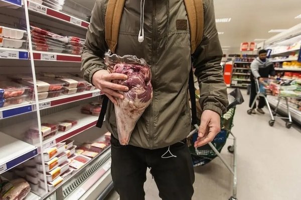Pidieron arresto de albañil que intentó hurtar carne de un supermercado · Radio Monumental 1080 AM