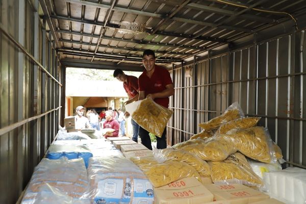 MDS proveyó más de 7.000 kilos de alimentos a organizaciones de ollas populares de Tobatí que beneficiarán a 1200 personas | .::Agencia IP::.