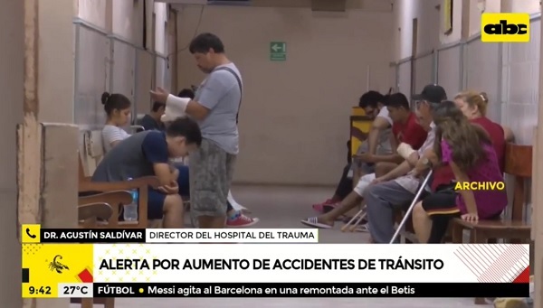 Usan quirófanos como camas de terapia en el Hospital del Trauma