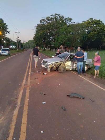 Reportan accidente de tránsito en Raúl Arsenio Oviedo – Prensa 5