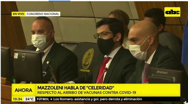 Ministro Mazzoleni informará al Congreso sobre adquisición de vacunas contra el COVID-19  - Nacionales - ABC Color