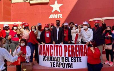 Juan Pereira ya es precandidato a la intendencia por CDE