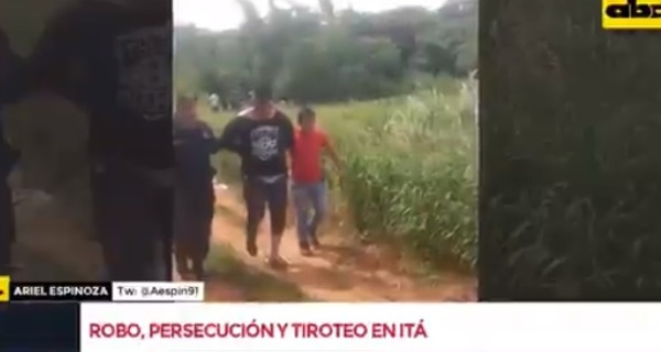 Asalto a surtidor, persecución y detenidos en Itá