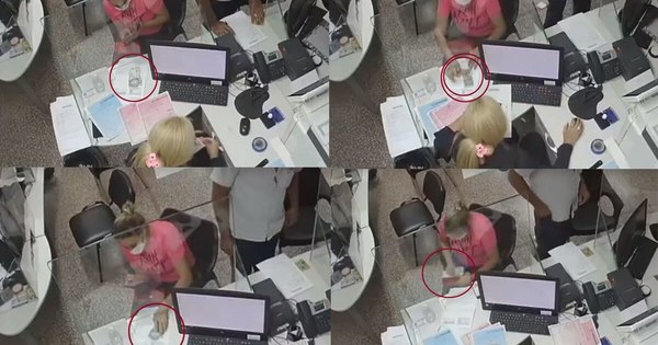 La Nación / Indignante caso de descuidismo fue filmado en el Registro Civil