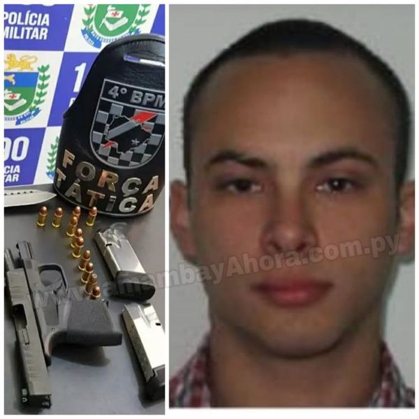Piloto Paraguayo imputado por tenencia ilegal de arma en Ponta Porã.