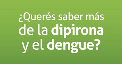 La Nación / Dengue: realizarán encuentro sobre la dipirona y sus efectos