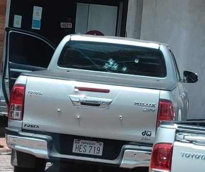 Violento intento de asalto en Caacupé