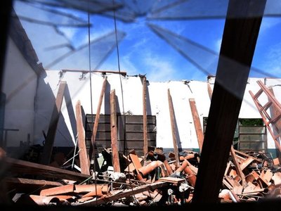 Se suma otra escuela sin clases presenciales tras sufrir derrumbe