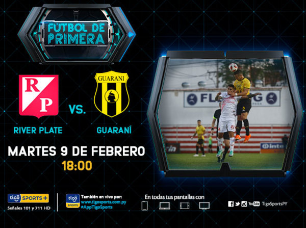 River Plate y Guaraní abren la segunda jornada