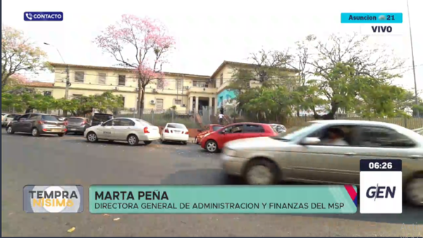 HOY / Marta Peña, directora general de Administración y Finanzas del MSPBS, sobre los remanentes no utilizados del ministerio
