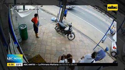 Limpiavidrios detenido tras agredir a vendedor ambulante - ABC Noticias - ABC Color