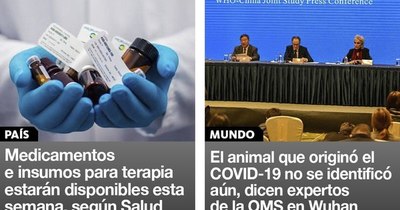 La Nación / Destacados de la mañana del 9 de febrero