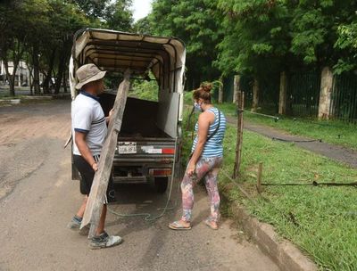 Calle Manuel Gondra, amenazada por nuevas invasiones de damnificados - Nacionales - ABC Color
