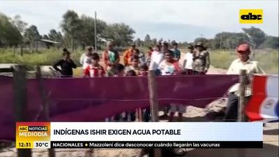 Indígenas Ishir exigen agua potable - ABC Noticias - ABC Color