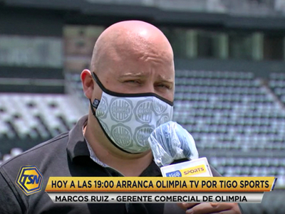Olimpia TV, nueva propuesta para los hinchas franjeados