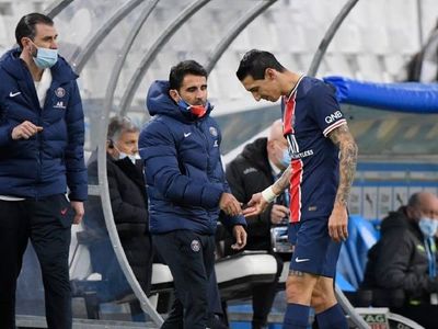 Di María no jugará contra el Barcelona