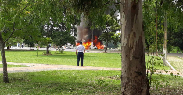 Accidente aéreo en Luque deja 7 fallecidos y 1 herido de gravedad - ADN Digital