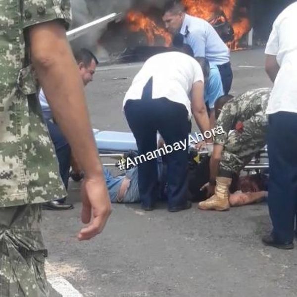 Siete muertos y un herido de gravedad deja accidente aéreo