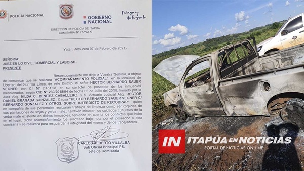TIBIEZA DE LA FISCALÍA Y JUZGADO PROPICIARON ATAQUE A PRODUCTOR DE ALTO VERÁ