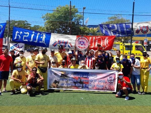 La barra del Ciclón se lució en Villa Elisa