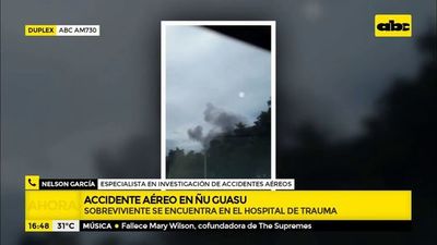 Accidente aéreo en Ñu Guasu: características de la aeronave - ABC Noticias - ABC Color